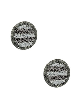 Aretes y collar de estrella Zvezda de plata P925 cristal