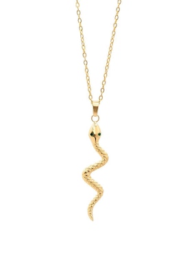 Collar de serpiente Oro Angelus