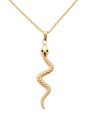 Collar de serpiente Oro Angelus