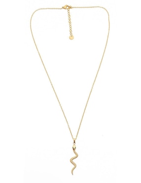 Collar de serpiente Oro Angelus