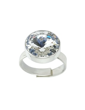 Anillo Zvezda Rivoli P 925 de plata cristal brillante