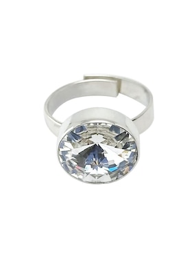 Anillo Zvezda Rivoli P 925 de plata cristal brillante