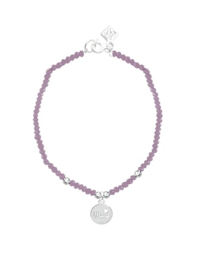 Pulsera Anante de plata P 925 Especial Mamá con acabado pulido