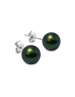 Aretes y collar Zvezda de plata P925 cristal