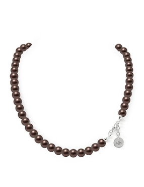 Collar Zvezda Perlas de plata P 925