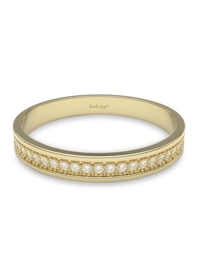 Churumbela Redonda Amelie Joyas 14 K De Oro Zirconia