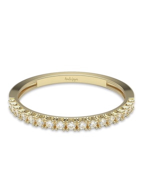 Churumbela Redonda Amelie Joyas 14 K De Oro Zirconia