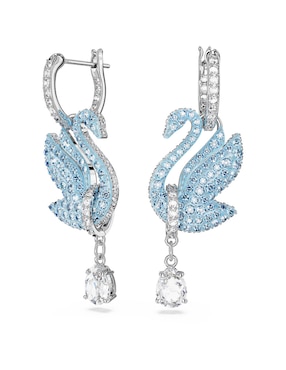 Aretes Largos De Cisne Swarovski Iconic Swan