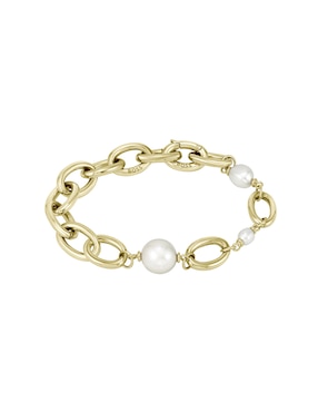 Pulsera Hugo Boss Leah con acabado brillante