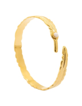 Pulsera Oro Angelus con acabado brillante