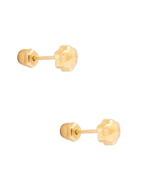 Broqueles de flor Oro Angelus de oro con acabado brillante