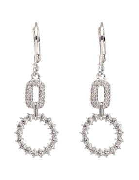 Aretes Largos Anne Klein Heron Cristal