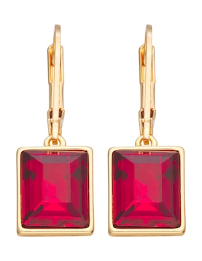 Aretes Cuadrados Nine West Multiplier Cristal