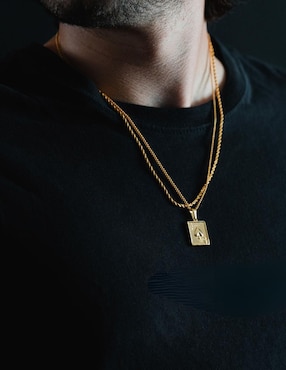 Collar Cruze de baño de oro 18 K