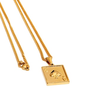 Collar Cruze de baño de oro 18 K