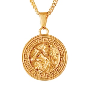 Cadena Cruze de baño de oro 18 K