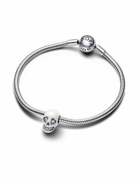 Charm de calavera Pandora moments de plata P 925