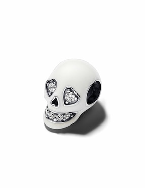 Charm de calavera Pandora moments de plata P 925