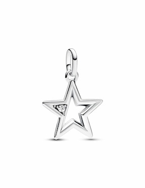 Dije de estrella Pandora me de plata P 925