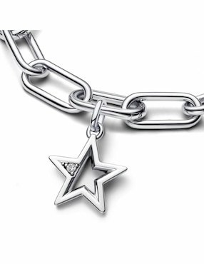 Dije de estrella Pandora me de plata P 925