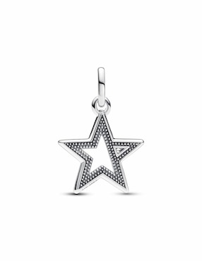 Dije de estrella Pandora me de plata P 925