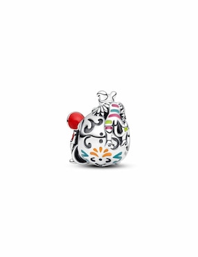 Charm de calavera Pandora moments disney de plata P 925