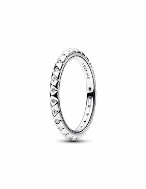 Anillo Pandora Me de plata zirconia cúbica brillante