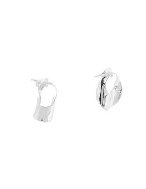 Aretes y collar Mauricio Serrano Jewelry Liso Oval de plata P 925