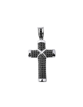 Dije De Cruz Crixus Joyeria De Plata P 925 Zirconia