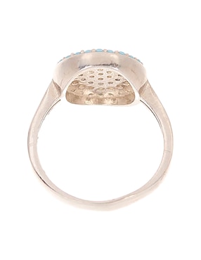 Anillo Mauricio Serrano Jewelry P 925 de plata zirconia pulido