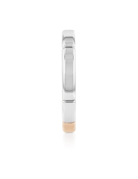 Arracadas Calvin Klein Soft Squares con acabado brillante