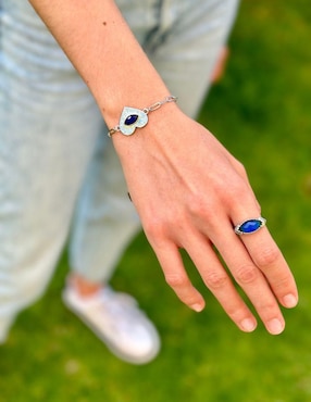 Anillo Mayfer Joyería Mayfer Mood piedra lunar brillante