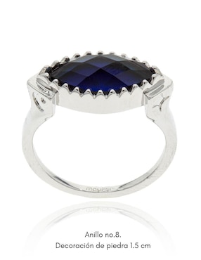 Anillo Mayfer Joyería Mayfer Mood piedra lunar brillante