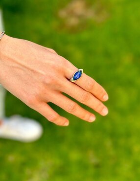 Anillo Mayfer Joyería Mayfer Mood piedra lunar brillante