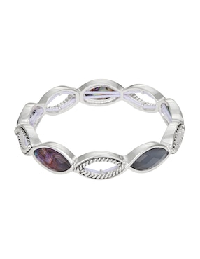 Pulsera Napier Abalone Gems Con Acabado Brillante