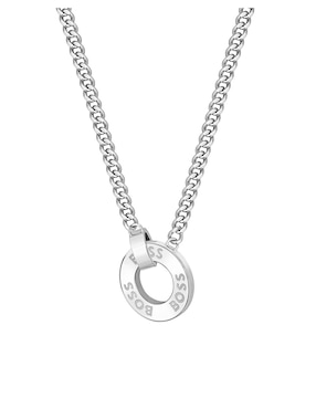 Collar con dije circular HUGO Boss Iona