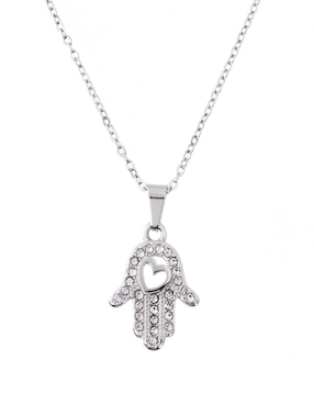 Collar y pulsera Nk Steel cristal