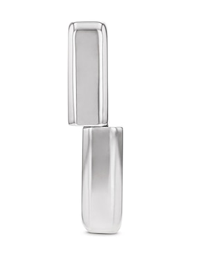 Arracadas Calvin Klein Bold Metals con acabado brillante