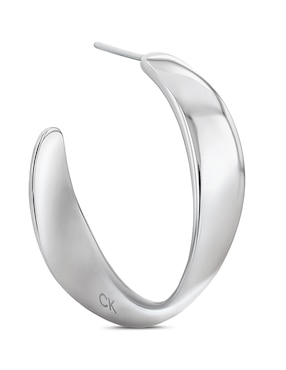 Arracadas Calvin Klein Ethereal Metals con acabado brillante