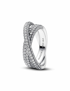 Anillo Pandora Timeless P 925 de plata zirconia cúbica brillante