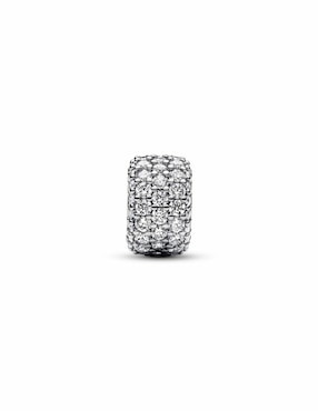 Charm redondo Pandora Moments de plata P 925