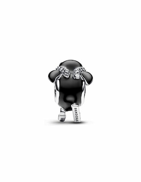 Charm de pingüino Pandora moments de plata P 925