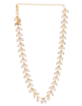 Collar Apodemia Jellyfish de baño de oro 18 K
