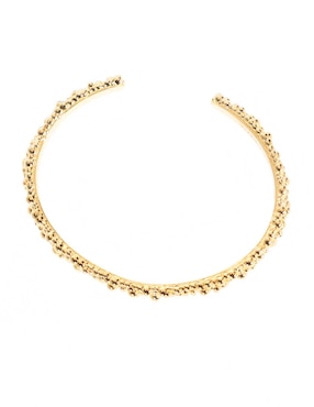 Brazalete Apodemia 18 K Sand Dust con acabado brillante