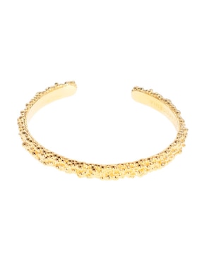 Brazalete Apodemia 18 K Sand Dust con acabado brillante