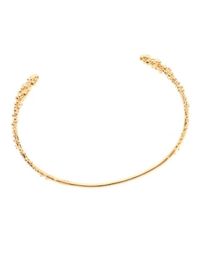 Brazalete Apodemia 18 K Sand Dust con acabado brillante