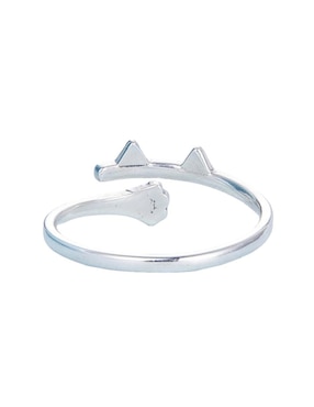 Anillo Miow Kiki Season P 925 de plata brillante