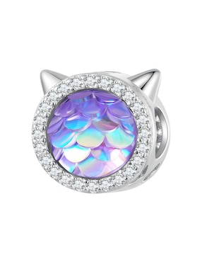 Charm De Gato Miow Kiki Season 2023 De Plata P925 Zirconia