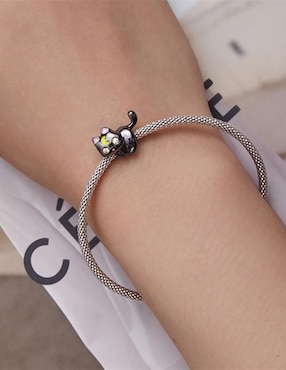 Charm de gato Miow kiki season 2023 de plata P 925