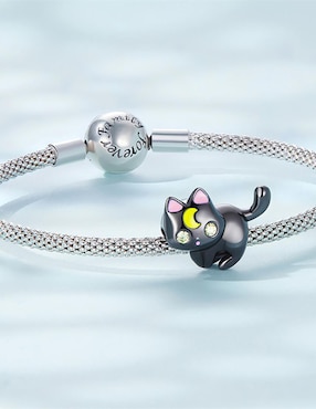 Charm de gato Miow kiki season 2023 de plata P 925